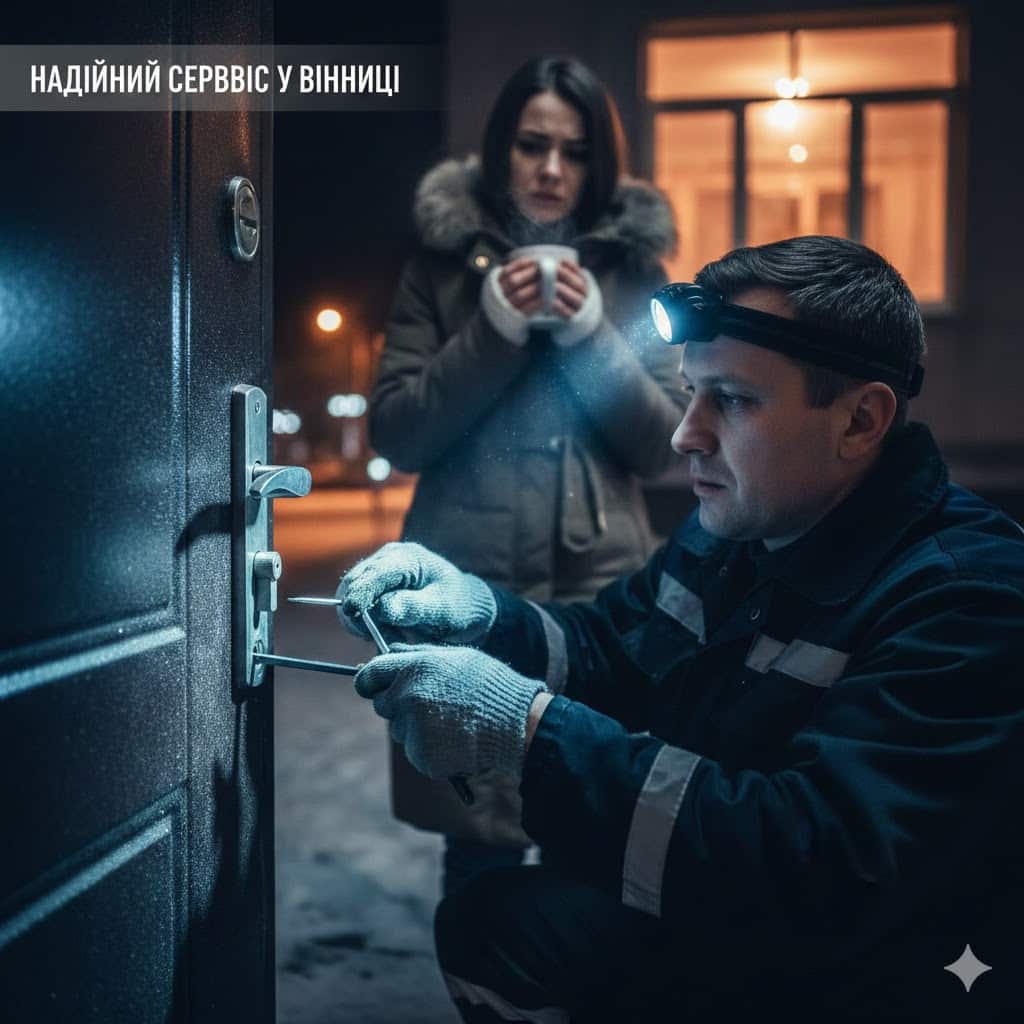 відкриття замків Вінниця