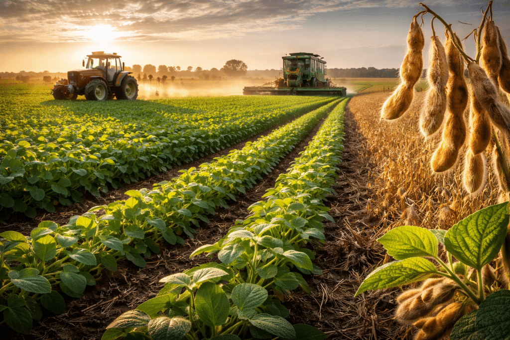 насіння сої